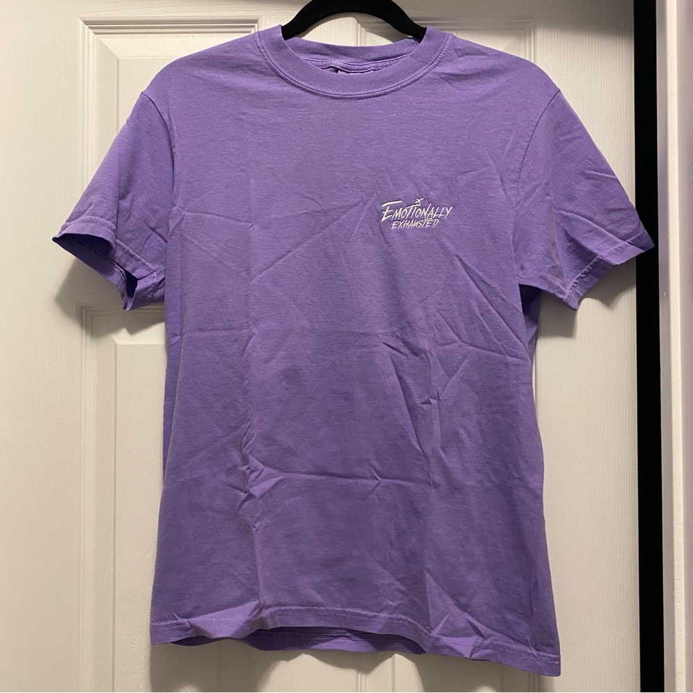 Beautiful Bastard “Emotionally Exhausted” Graphic Tee – Size S - Item 0048